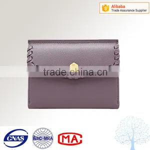 Leather Weaving Design Women Best Felt Wallet thumbnail-1
