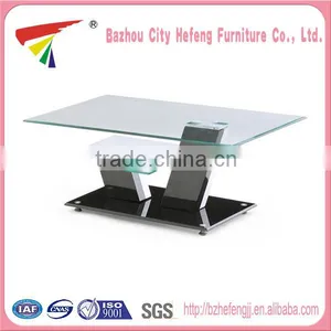 High Quality Modern Tempered Glass Coffee Table thumbnail-1