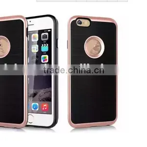 TPU Brushed Mobile Phone Case for Iphone 6, For Iphone6 Motomo Case thumbnail-2