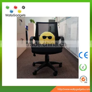 Wholesale Plush Custom Whatsapp/qq Emoji Pillow Yellow thumbnail-1