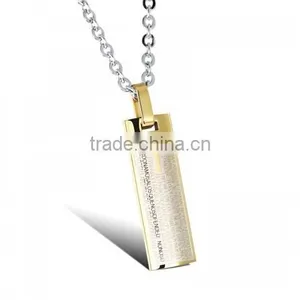361L Stainless Steel Jewelry Necklaces Men Necklace Pendant thumbnail-2