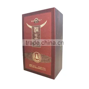 Recyclable Luxury Paper Classical Wine Box thumbnail-2