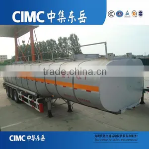Flammable Liquid / Fuel Tanker Semi Trailer ( Volume Optional ) 50M3 Trailer Manufacturer thumbnail-2