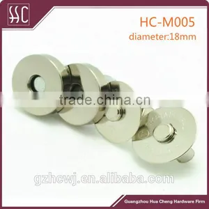 18mm Magnetic Buttons,high Quality Magnetic Buttons, Guangzhou Metal Magnetic Buttons thumbnail-1