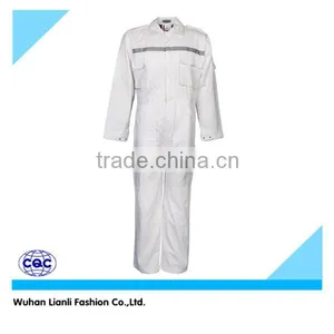 White Safety Cotton Coverall thumbnail-1