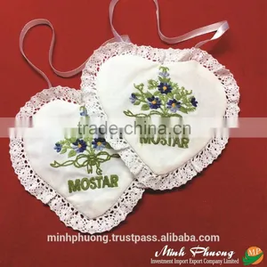 Flower Fragrant Bag With Hand Embroidery Gift for Essential Air Freshing thumbnail-2