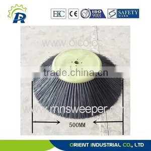 Outdoor Semi Closed Ride on Linoleum Road Sweeper With Lead Acid Battery Free of Maintenance thumbnail-4