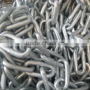 CCS Certificate Large Black and Galvanized Lifting Chain for Mining thumbnail-5