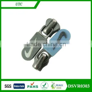 Manufacturer Safety 2D Or 3D Soft PVC Clothing Zipper Head thumbnail-1