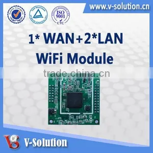 1WAN + 2LAN WLAN AR9331 ATHEROS WIFI Module thumbnail-1