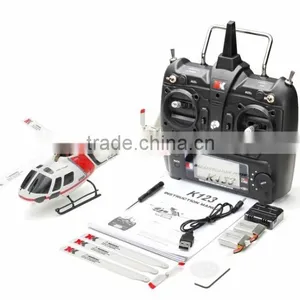 Wltoys XK K123 6CH 3d Flybarless Three Blades Brushless rc Helicopter Toys With Low Voltage Alarm Quality Choice thumbnail-6