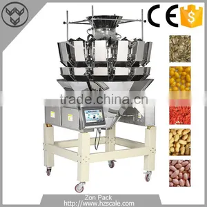 14 Heads Combination Weigher With Dimpled Surface for Vegetable Food Packing thumbnail-1