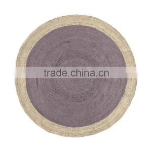 Round Sisal Rugs Hand Knotted Sisal Area Rug thumbnail-3