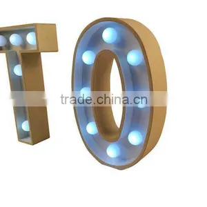 Fashion and Popular Letter Shape Light Marquee Letter Light Battery Letter Light thumbnail-3