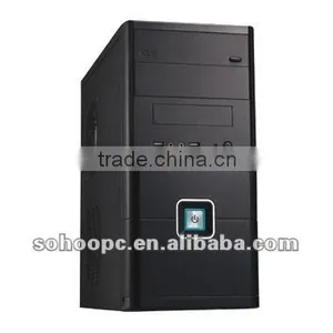 MICRO ATX COMPUTER CASE-6801BLACK COLOR thumbnail-1