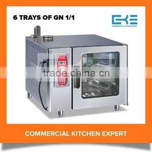 2016 Commercial Baking Equipment 6 Trays Memory Program Convection Deck Oven Steam Oven thumbnail-1