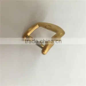 High-quality K070S Brushed IP Yellow Gold Watch Strap Buckle in 18 20 22 24mm thumbnail-6