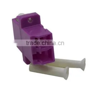 LC Quad Om4 Optical Fiber Adapter ,OM4 4 Core Fiber Optic Adapter thumbnail-5