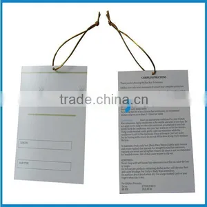 Cheapest Price for Paper Garment Hang Tag With String thumbnail-1