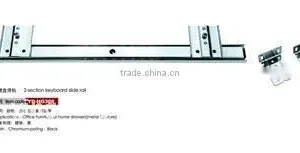 2 Section Computer Keyboard Drawer Slide thumbnail-1