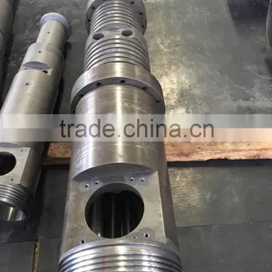 Conical Twin Barrel for Extruder Barrel Extruder Machine thumbnail-1