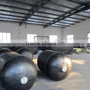 High Pressure Floating Marine Pneumatic Rubber Fender for Vessel Berthing and Mooring Without Chain thumbnail-2