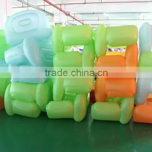 Air Filled Inflatable Transparent Sofa Furniture Single Leisure Inflatable Sofa thumbnail-4