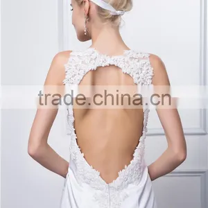 Kb16008 Wolesale Latest Sexy Design Sweetheart Sleeveless Backless Wedding Mermaid Dress / Bridemaid Dress thumbnail-3