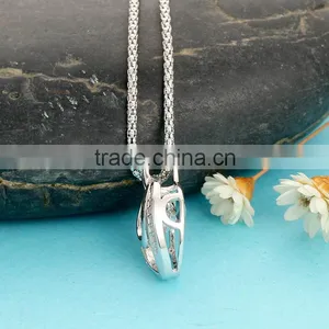 925 Sterling Silver Dancing Stone Jewellery Pendant SPG897W thumbnail-2