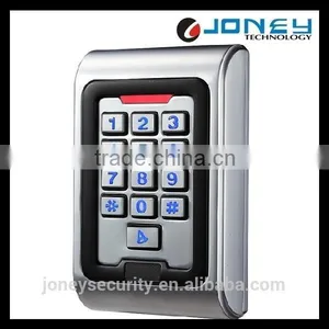 Waterproof Vandalproof Metal Single Door Access Control Keypad thumbnail-1