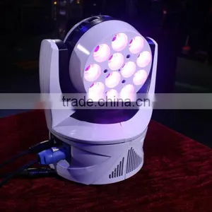 12x10w 4in1 Unlimited Rotation Moving Head Led thumbnail-1