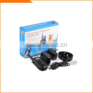M668 Rechargeable Dog Training Shock Collar With Remote and Blue Backlight thumbnail-2