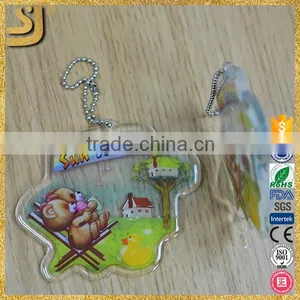 Flower Keychain Customized, Mink Acrylic Keychains thumbnail-3