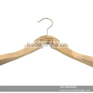 Wide Shoulder Garment Hanger for Skirt, Suit , Clothes Hanger for Jacket, Wooden Hanger for Closet, Display thumbnail-3
