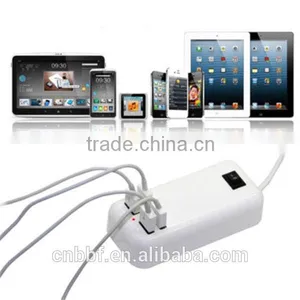 1.5M Desktop 4 Ports USB HUB AC Wall Power Charger Adapter US Plug With Switcher thumbnail-5