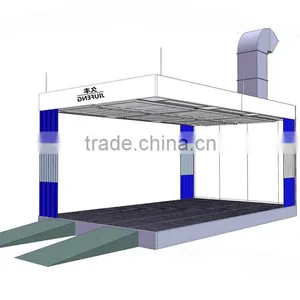 JF Car Preparation Spray Booth Auto Painting Polishing Room Environmental Clean Room Booth thumbnail-1