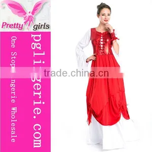 Beauty Lady Halloween Cosplay Game Dress Medieval Princess Costume thumbnail-3