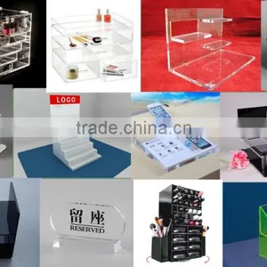 Colorful Black Acrylic Display Tray Holder Case Box thumbnail-4