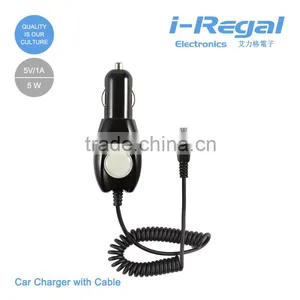 Factory Direct Sale Micro Usb Car Charger With Cable for IPhone IPad thumbnail-1