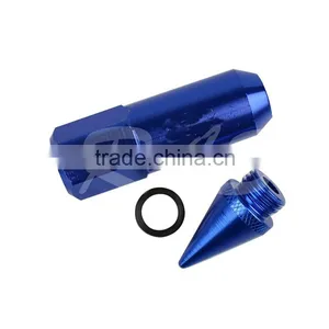 BLOXI Style Aluminum Extended Tuner Racing Wheel Lug Nuts With 20 PCS Spikes thumbnail-3