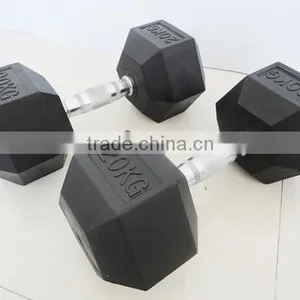 Wholesale Aerobic Hexagon Hex Dumbell With Logo Printed thumbnail-2