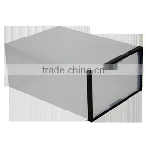 2016 Hot Selling Plastic Stransparent Shoe Box ,shoe Storage Box in PP ,PP Storage Shoe Organizer thumbnail-2