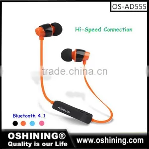 High Speed Connection Rechargeable Wireless Sport Bluetooth Earphone thumbnail-2