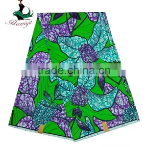 RED Real Wax Fabric African Printed Jave Wax Fabric SMRW- 13High Quality thumbnail-4
