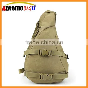 Army Green Canvas Sling Backpack Products Hot Sales thumbnail-1