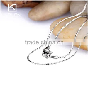 Stainless Steel Link Chain Fashion Jewelry Charm Necklace Wholesale thumbnail-5