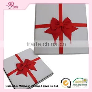 Red Ribbon Bow for Gift Packaging for Christmas thumbnail-2