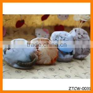 Hot Selling Lovely Cat-people Fabrics Unisex Coin Wallet Wholesale ZTCW-0031 thumbnail-1