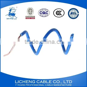Building /housing PVC Coated Copper Electric Cable Wire -BV(25mm2) thumbnail-5