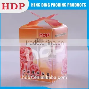 Custom Plastic Box Clear Packaging With Soft Crease for Gift thumbnail-1